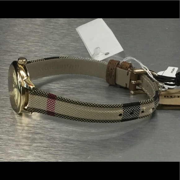 Honey Dial Steel Gold Tone Quartz Ladies Watch - Picture 3 of 5